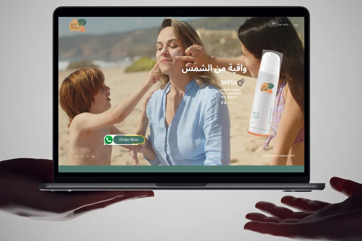 Dream Beauty Cosmetics project by NextHub Innovations