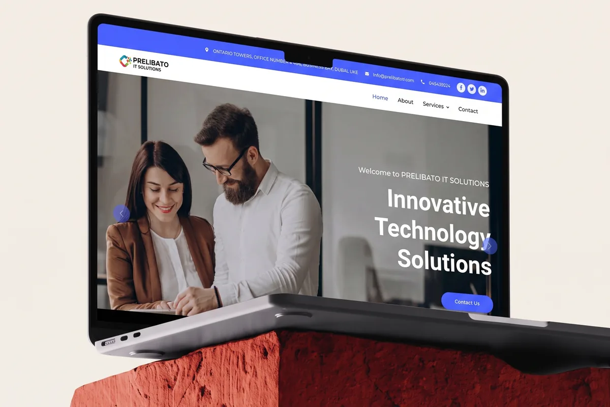 Prelibato IT Solutions L.L.C project by NextHub Innovations