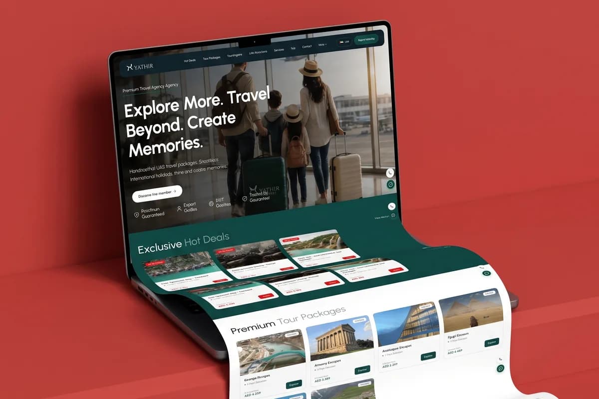 Yathir Holidays project by NextHub Innovations