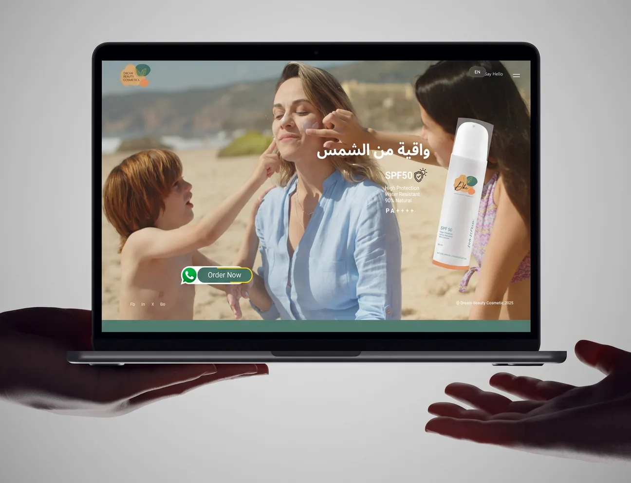 Dream Beauty Cosmetics – Shopify Store & Social Media project by NextHub