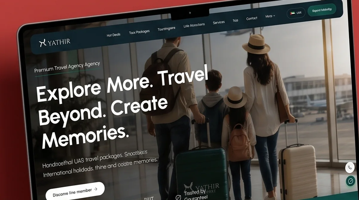 Yathir Holidays website detail