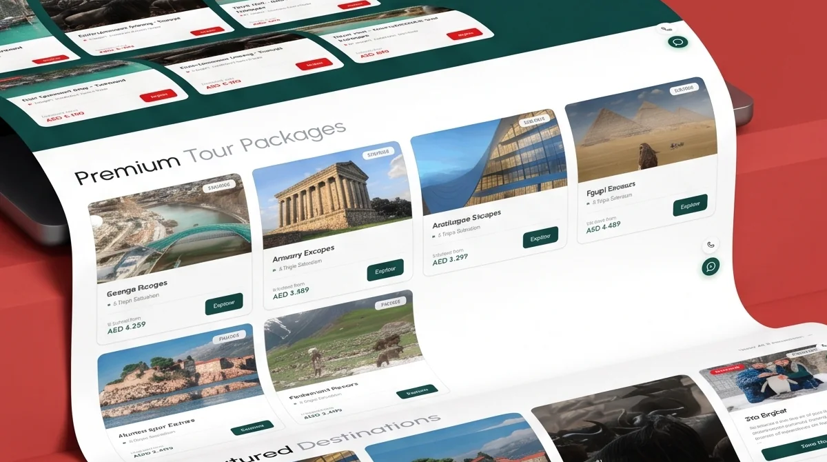 Yathir Holidays website detail