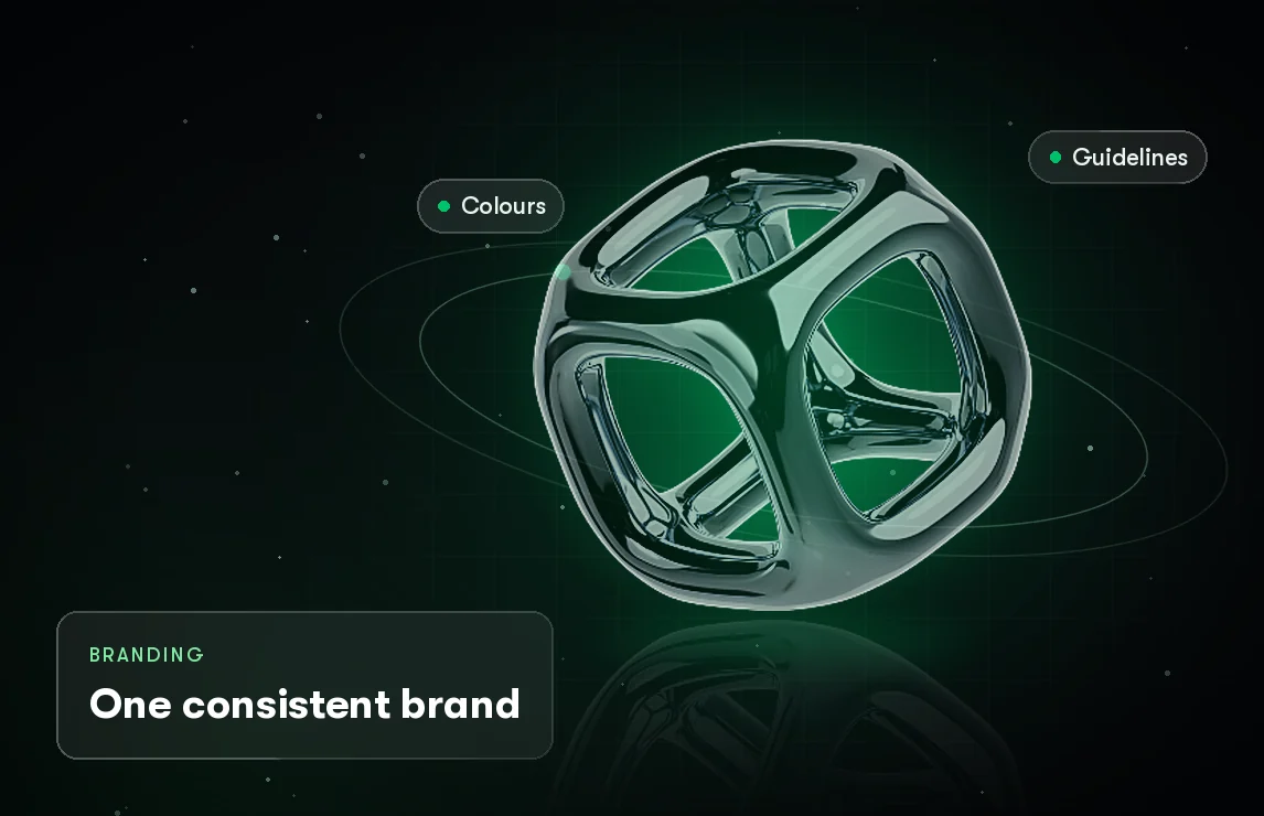 Brand identity project by NextHub Innovations